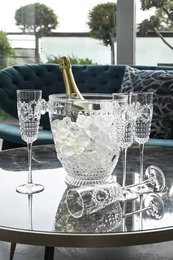 Acrylic Champagne Bucket - Baroque & Rock - Amprio Milano