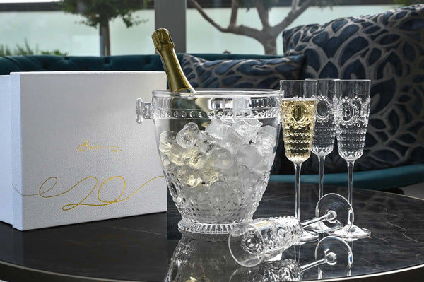 Acrylic Champagne Bucket - Baroque & Rock - Amprio Milano