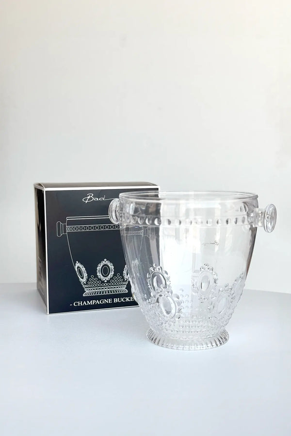 Acrylic Champagne Bucket - Baroque & Rock - Amprio Milano