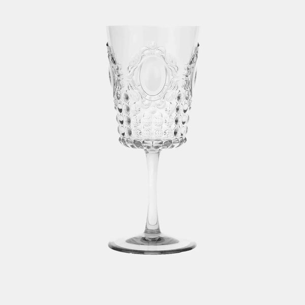 Acrylic Wine Glass - Baroque & Rock - Amprio Milano