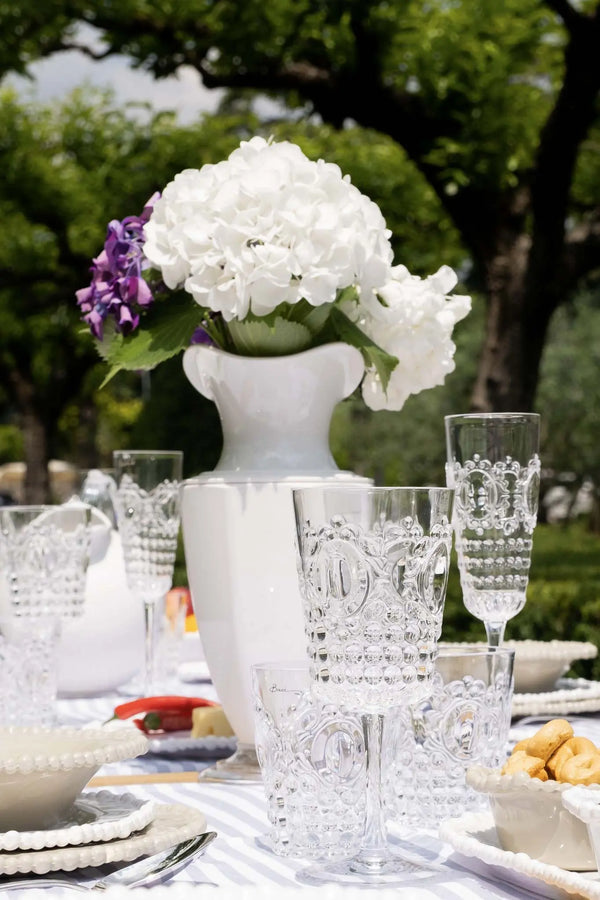 Acrylic Wine Glass - Baroque & Rock - Amprio Milano