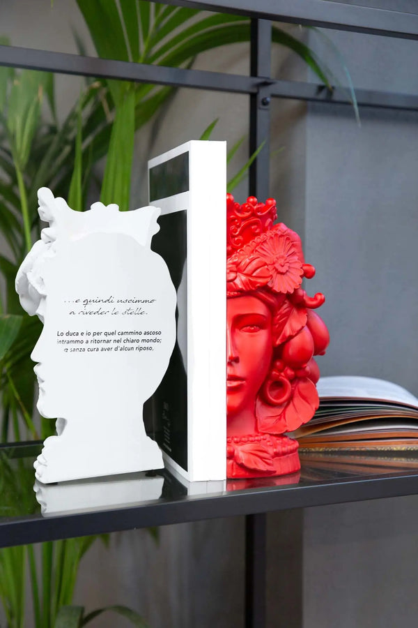 Double Face Bookend – Teste Matte – Amprio Milano