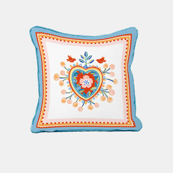 Embroidered Cushion Small - Mamma Mia - Amprio Milano