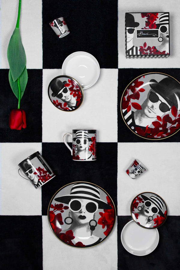 Espresso Cup Mrs. White - Gli inseparabili - Amprio Milano