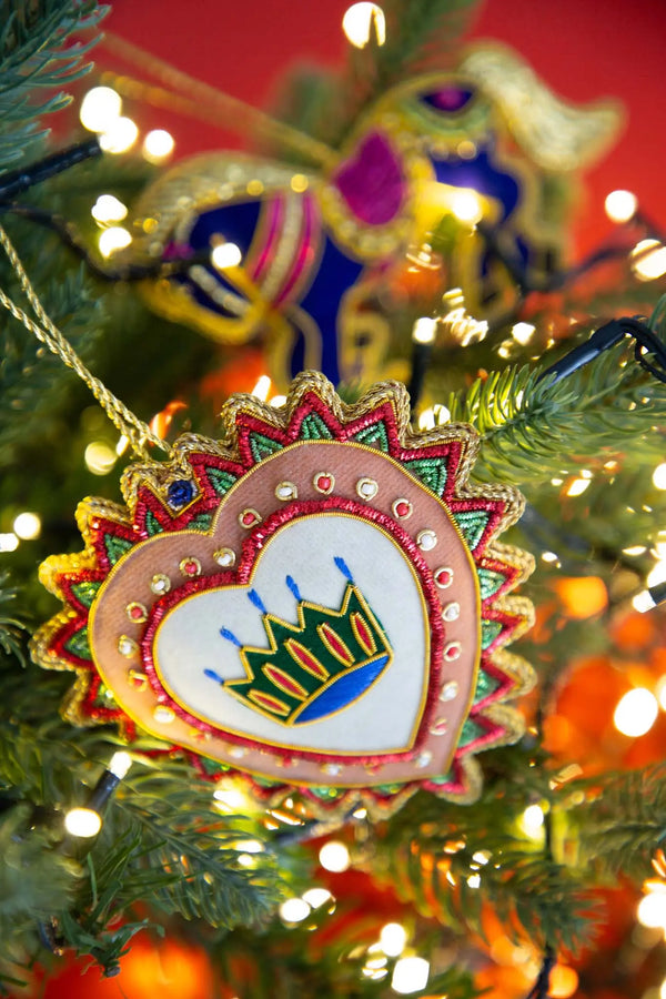 Hand Embroidery Napking Ring Horse – IL Natale del Re – Amprio Milano