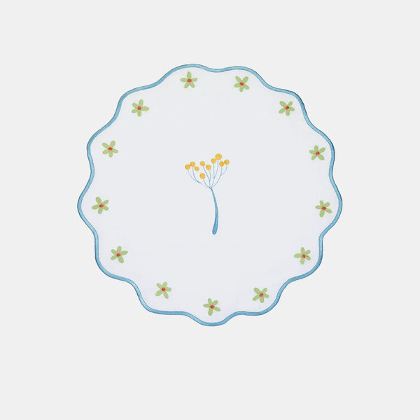 Mamma Mia Embroidered Placemat Rim Amprio Milano