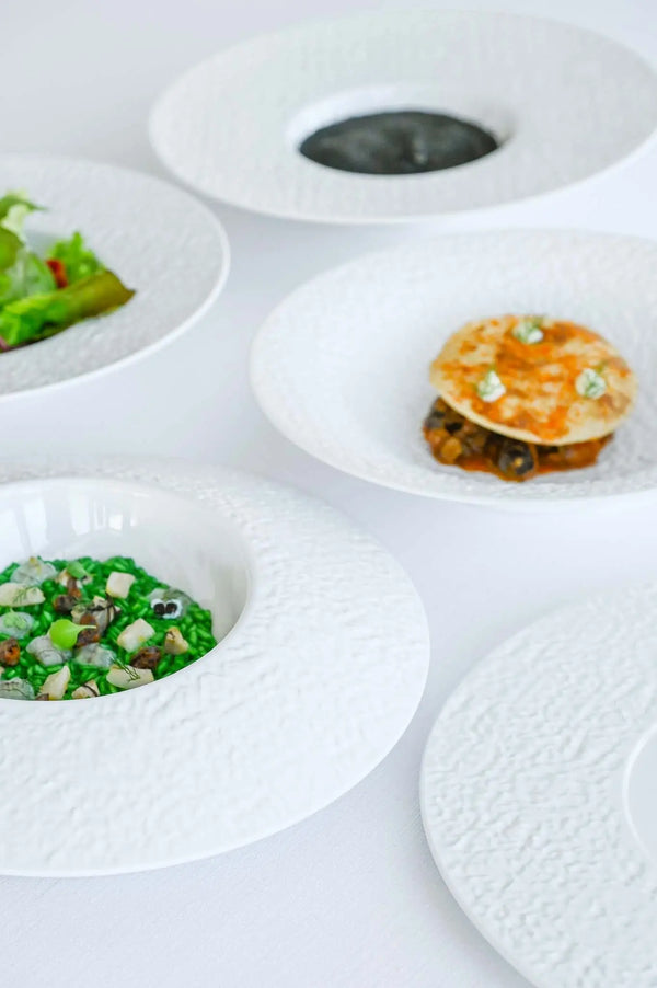 Melamine Broad Rim Pasta Bowl Luna - Avant Guard - Amprio Milano