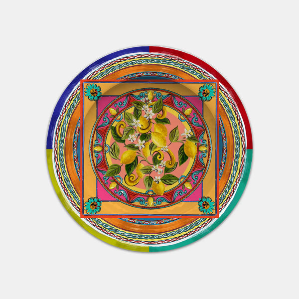 Melamine Dessert Plate – Ortigia – Amprio Milano