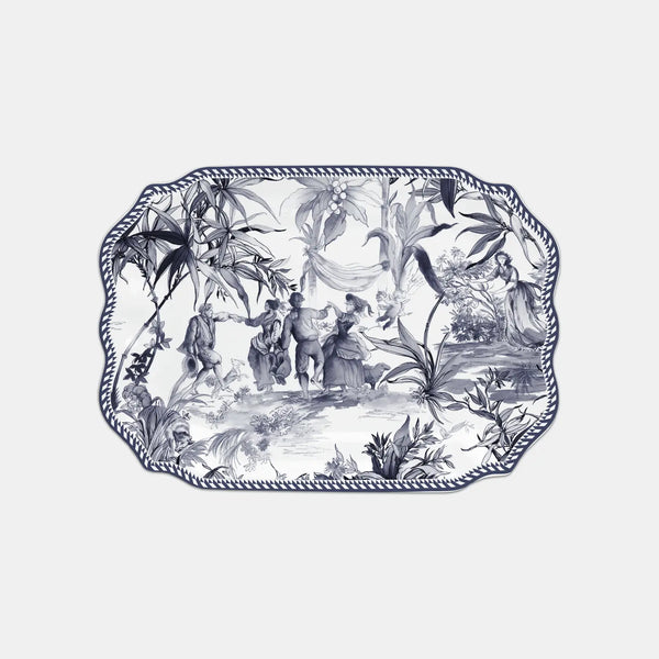 Melamine Rectangular Tray - Versailles - Amprio Milano