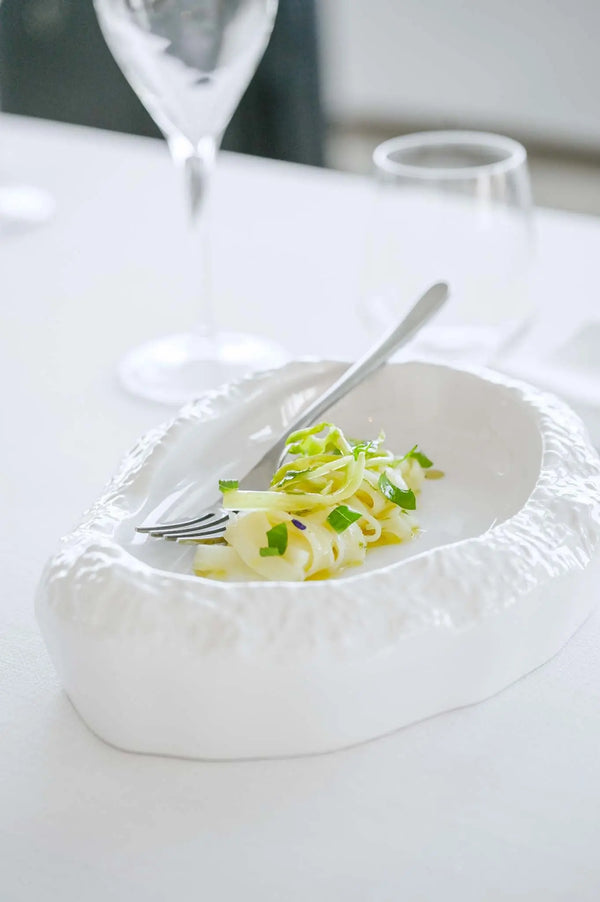 Melamine Stone Plate Luna - Avant Guard - Amprio Milano