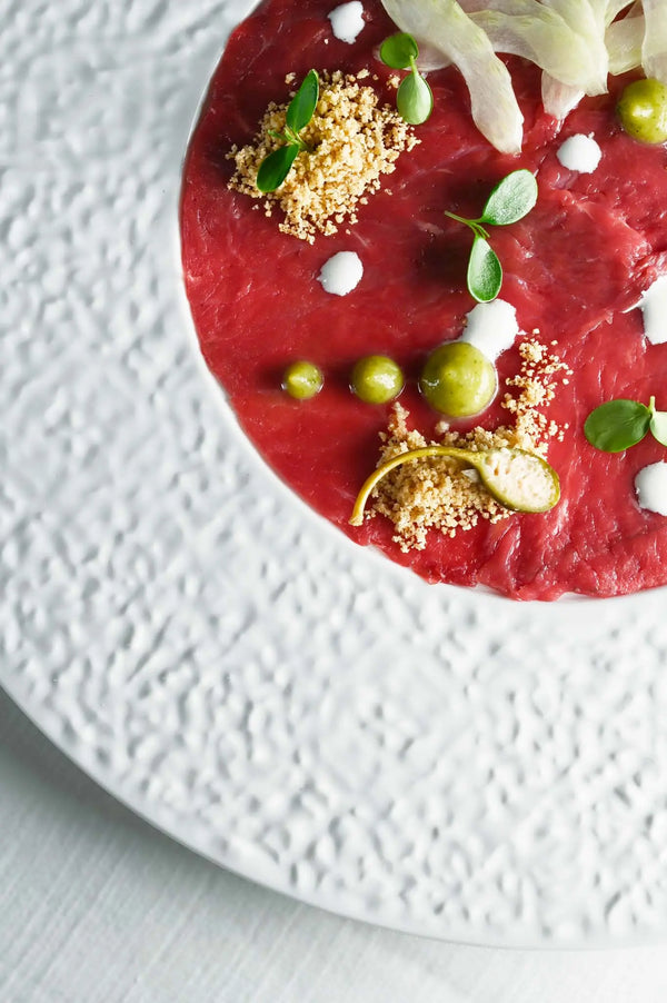 Melamine Wide Rim Plate Luna - Avant Guard - Amprio Milano