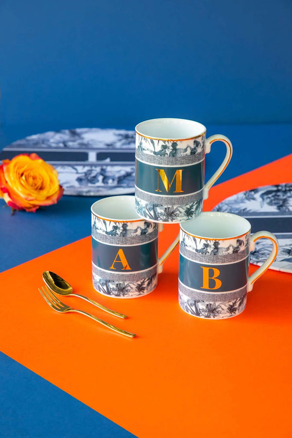 Mug Letter B – Alphabet – Amprio Milano