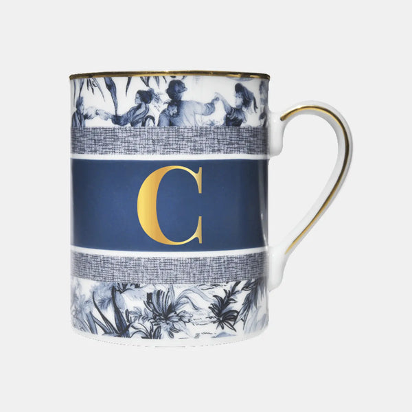 Mug Letter C – Alphabet – Amprio Milano