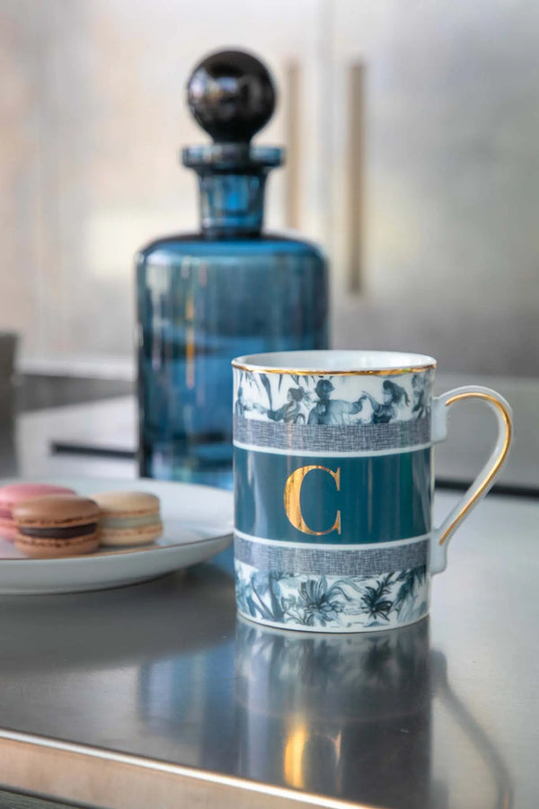 Mug Letter C – Alphabet – Amprio Milano