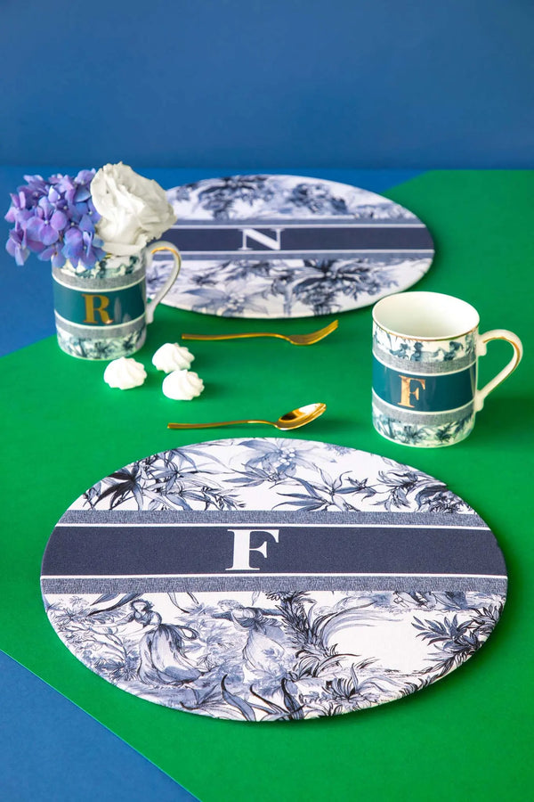 Mug Letter F – Alphabet – Amprio Milano