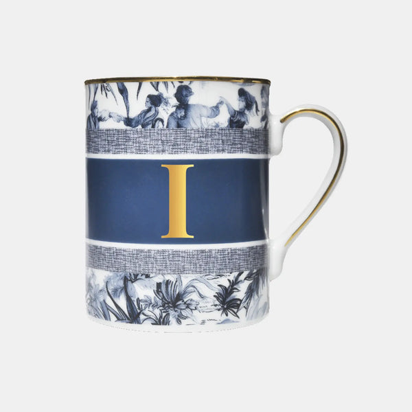 Mug Letter I – Alphabet – Amprio Milano