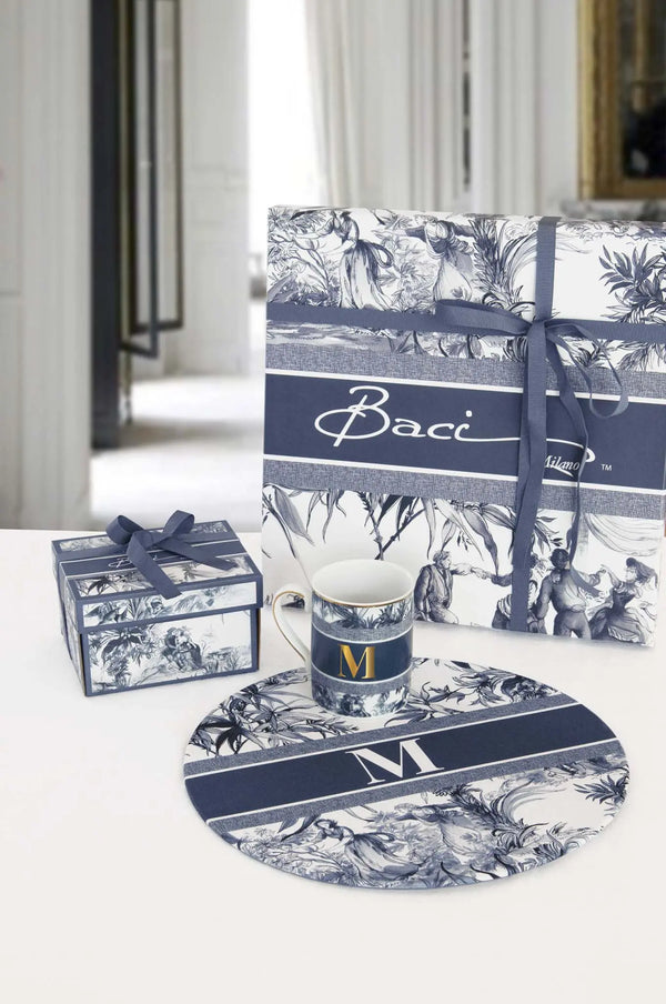 Mug Letter M – Alphabet – Amprio Milano