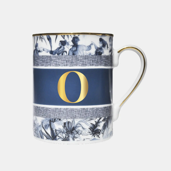 Mug Letter O – Alphabet – Amprio Milano