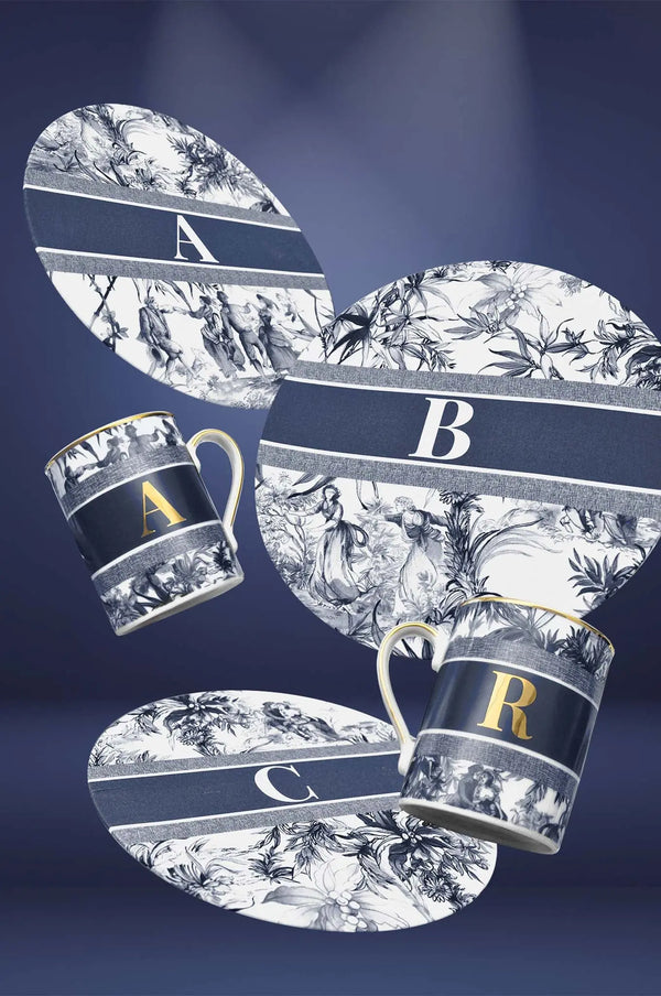 Mug Letter R – Alphabet – Amprio Milano