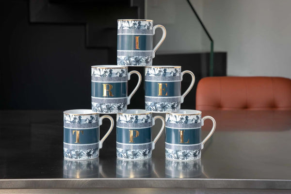 Mug Letter R – Alphabet – Amprio Milano