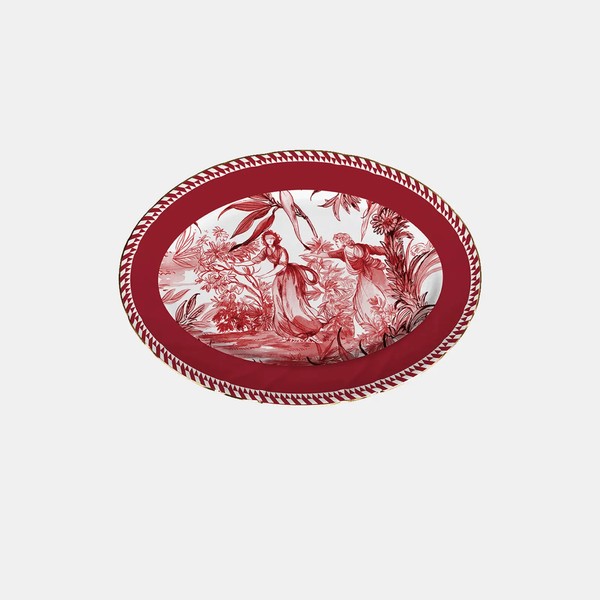 Oval Plate – Le Rouge Amprio Milano