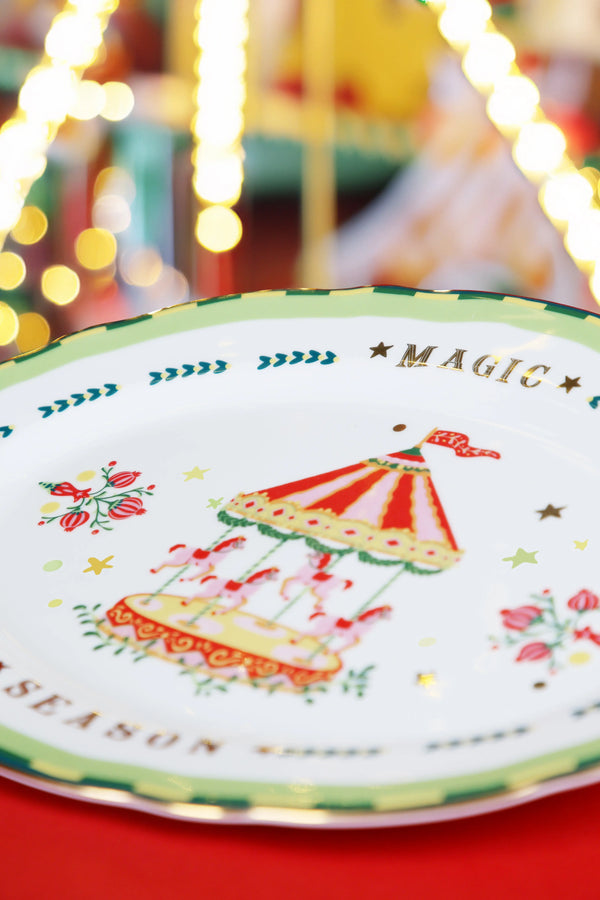 Oval Plate – Mamma Mia Xmas – Amprio Milano