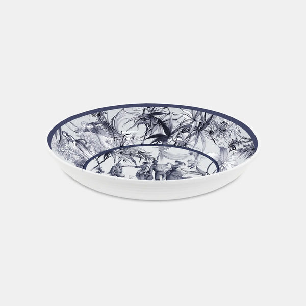 Melamine Oval Serving Bowl - Versailles - Amprio Milano