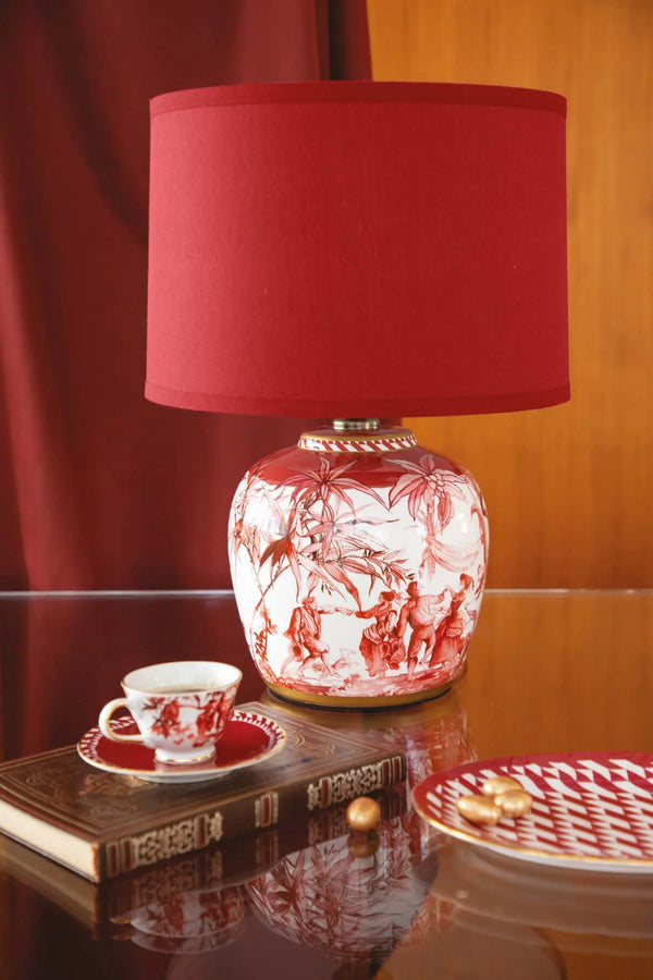 Sest 2 Coffee Cups Porcelain – Le Rouge – Amprio Milano