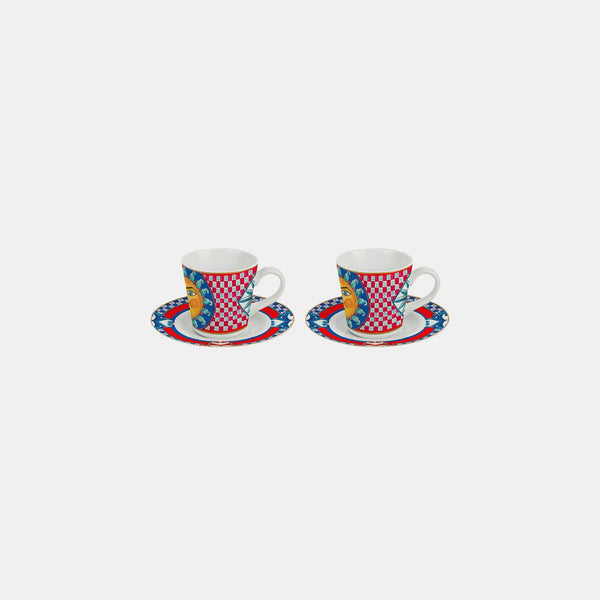 Set 2 Coffee Cups – Sole Mio – Amprio Milano