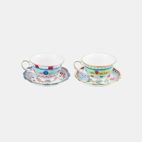 Set 2 Tea Cups - Mamma Mia - Amprio Milano