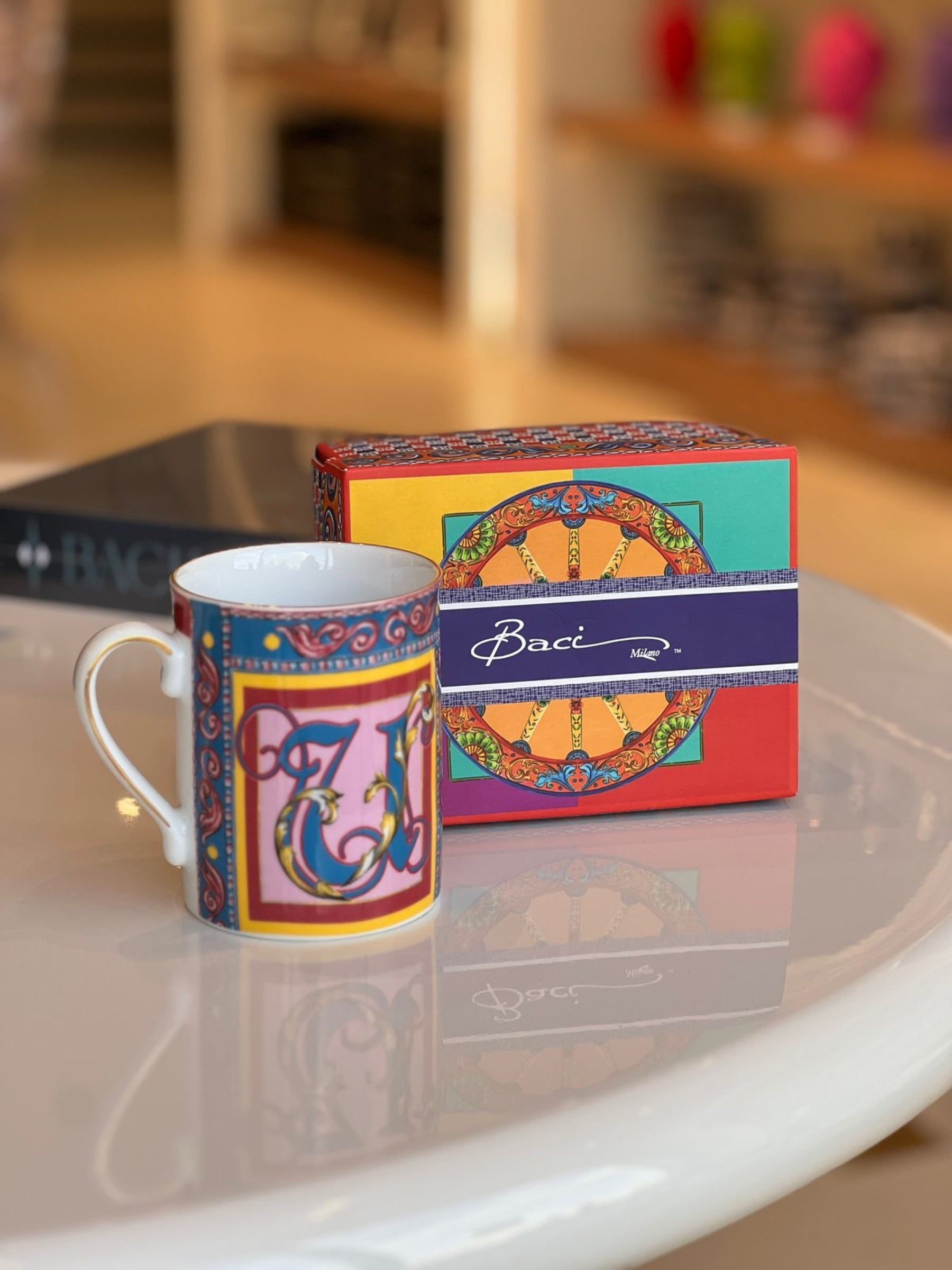 Monogram Mug Gifts for Gulf Hosts, Couples and Weddings