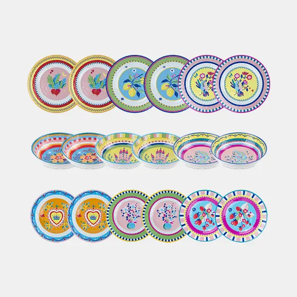 CSR iftar catering Dubai: fast-reset dinnerware for events Amprio Milano