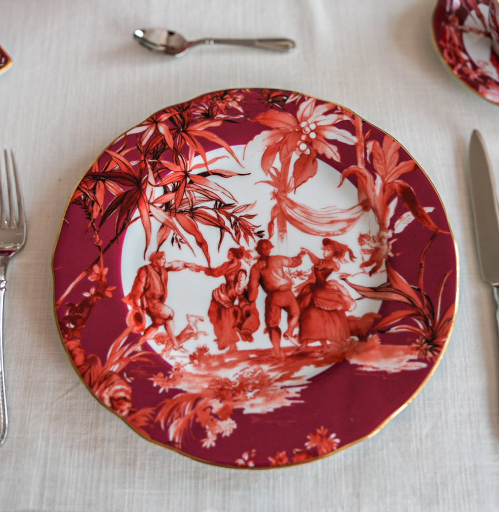 44 Pieces Dinner & Tea Set for 6 — Le Rouge