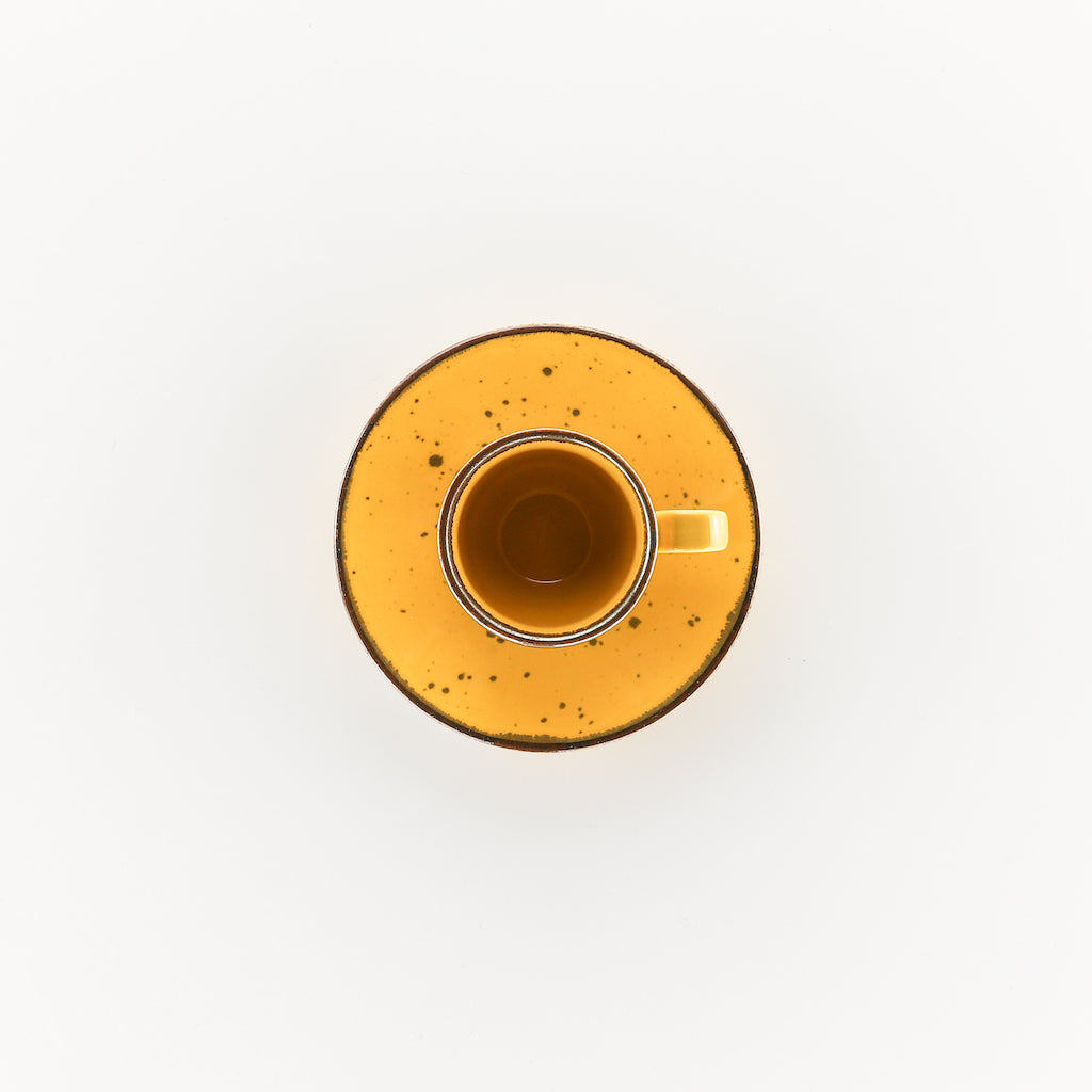 Set of 6 Coffee Cup - Yellow Cottage (700721171) #1
