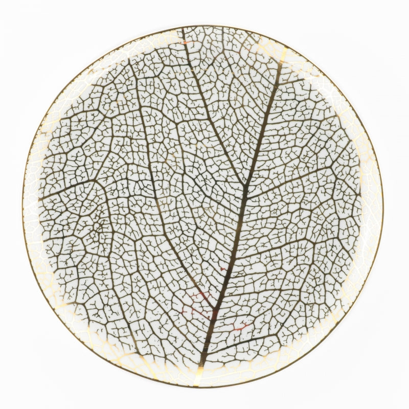 Dinner Plate Leaf - Onix White (700723602)
