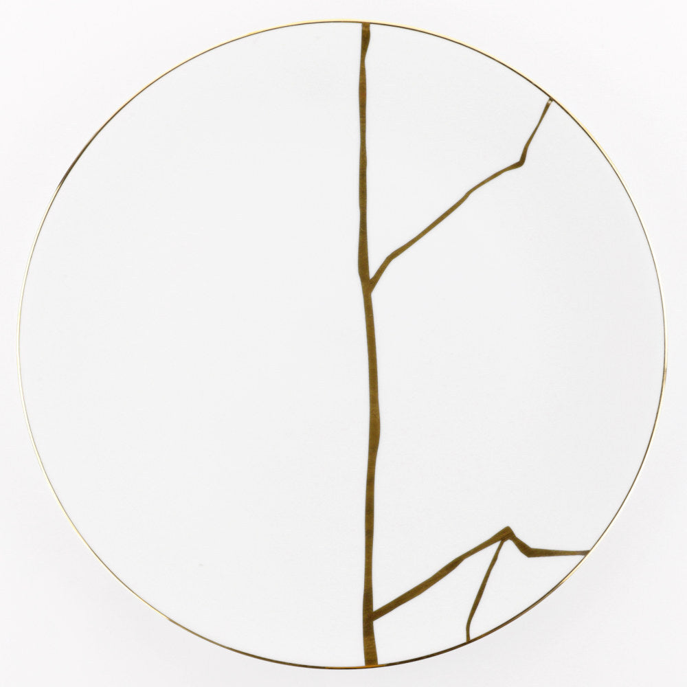 Serving Plate Break - Onix White (700723655)
