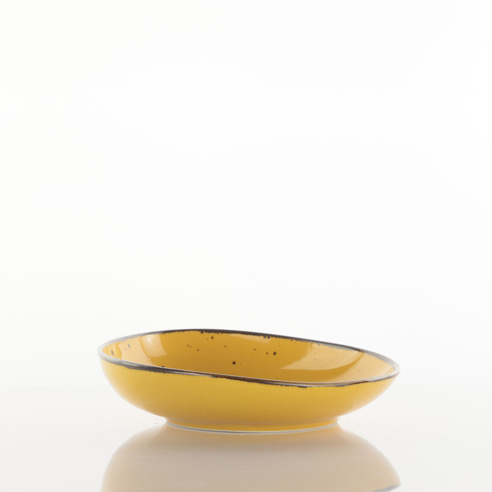 Soup Plate Yellow - Aqua Cottage (700724008)