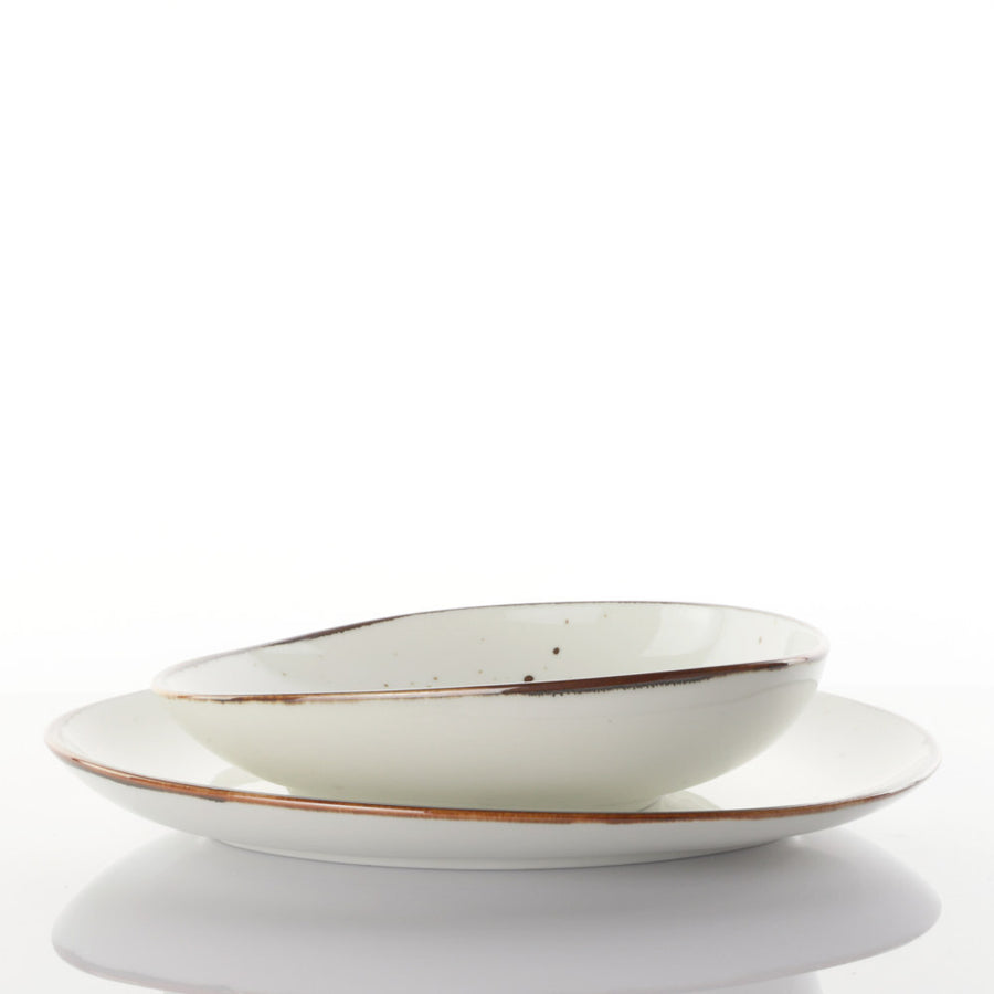 Dinner Plate Ivory - Aqua Cottage (700724027) #2