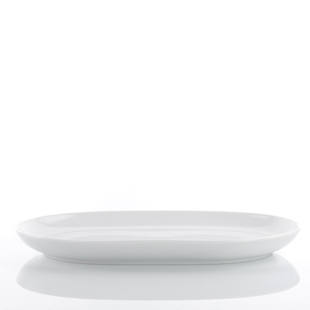 Oval Plate White - Weiss (700725682)