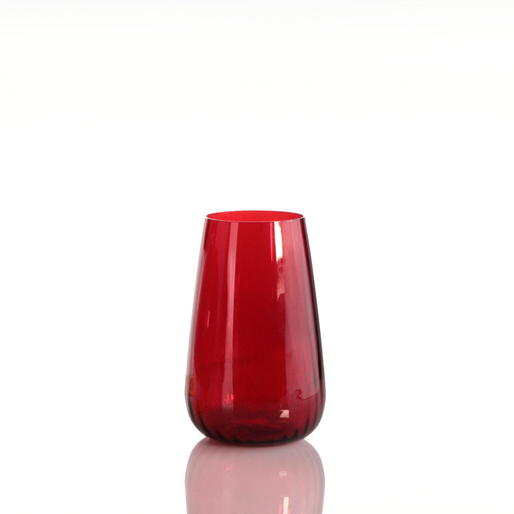 Set of 2 Straight Tumbler Red - Joy (700729205)