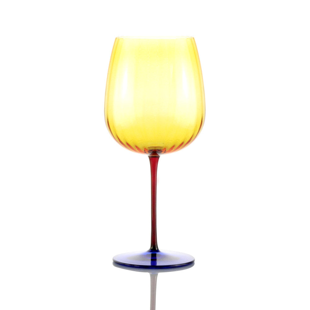 Set of 2 Cocktail Glass Yellow - Joy (700729220)