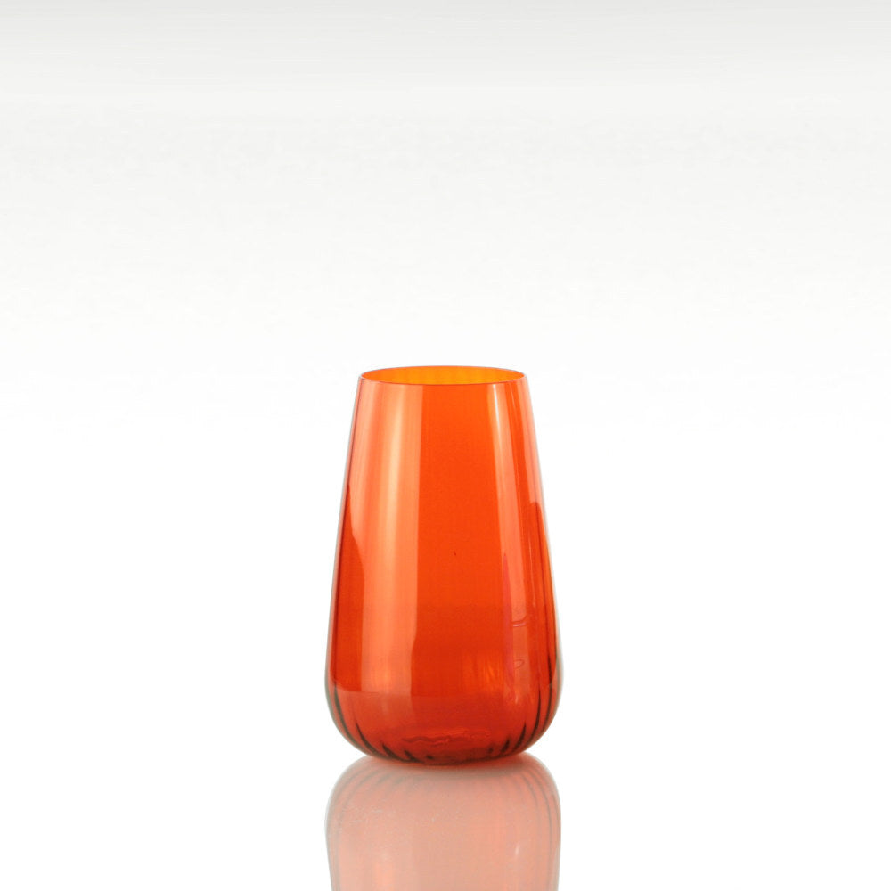 Set of 2 Straight Tumbler Orange - Joy (700729235)
