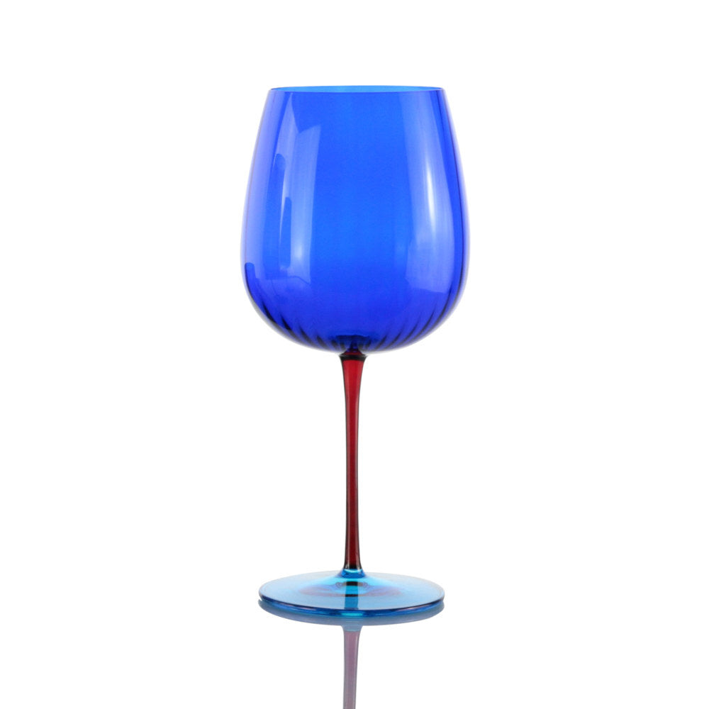 Set of 2 Cocktail Glass Blue - Joy (700729240)