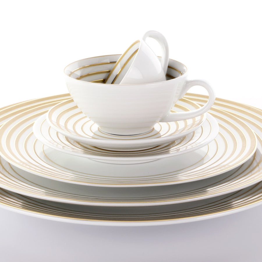 Set of 2 Coffee Cup Alba - Vintage Gold (700732164) #4