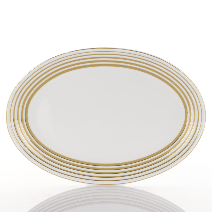 Oval Plate Alba - Vintage Gold (700732170)