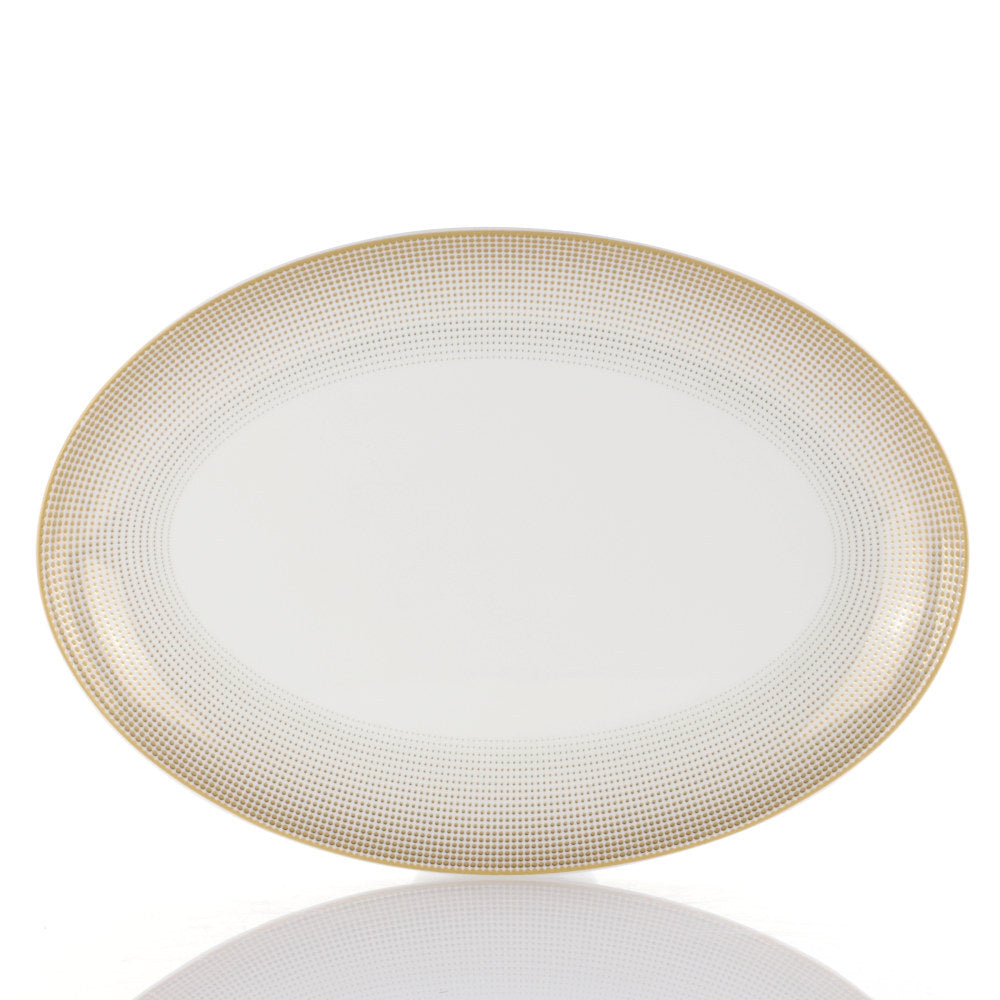 Oval Plate Luce - Vintage Gold (700732190)