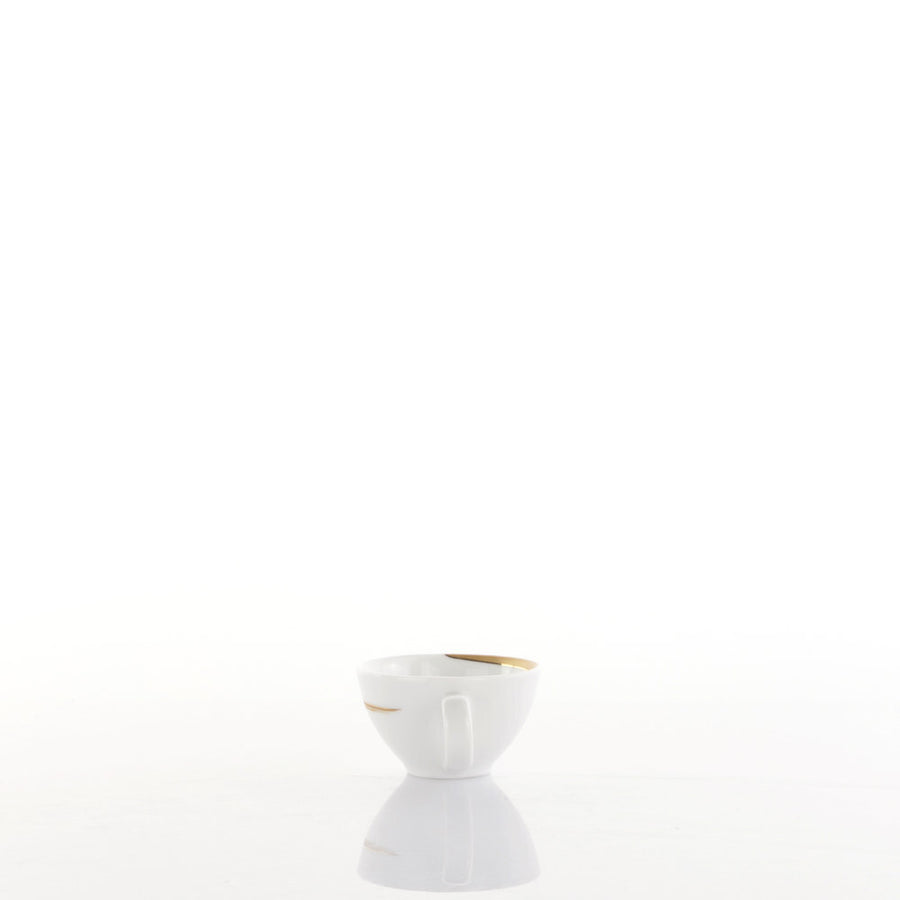 Set of 2 Coffee Cup Shiro - Vintage Gold (700732204) #1