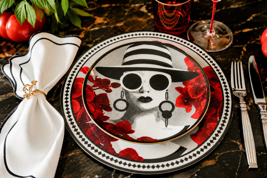 24 Pieces Table & Décor Set for 6 — Gli Inseparabili