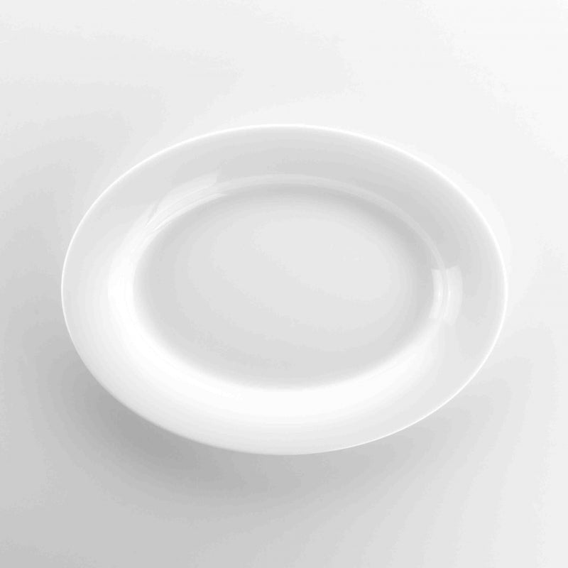Oval Plate White - Plus (880001755)