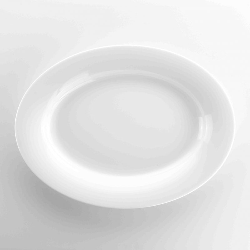 Oval Plate White - Plus (880001756)